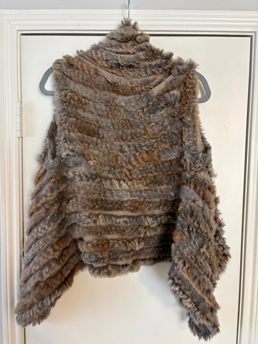 Mitchie’s Fur Open Front Vest One Size